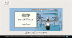 Desktop Screenshot of chateau-fontenille.com
